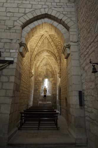 Capilla de la epístola de la iglesia de Irantzu